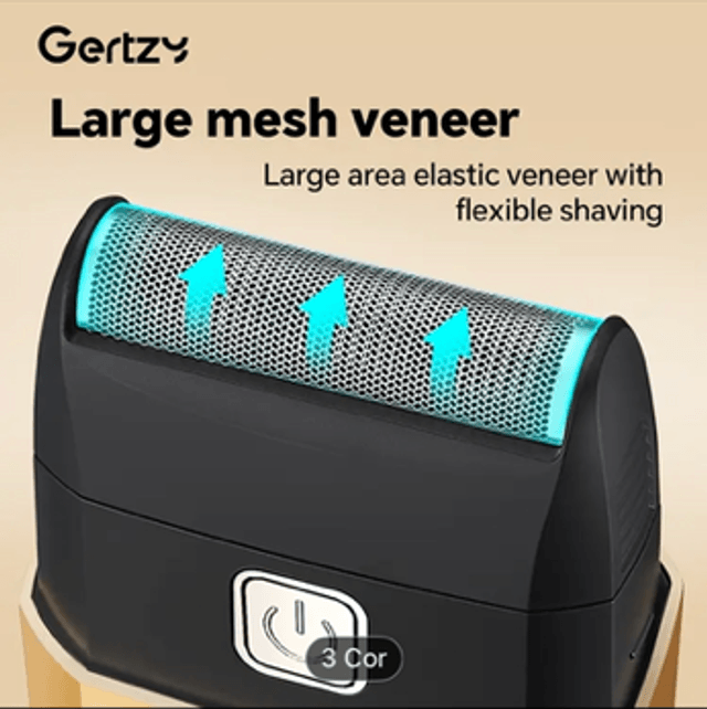Rasoir Électrique Barbecheff® GoldSkin